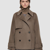 Brown Marne Double Face Cashmere Coat - Joseph