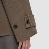 Brown Marne Double Face Cashmere Coat - Joseph