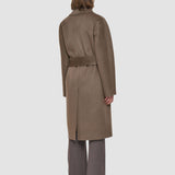 Brown Costa Double Face Cashmere Coat - Joseph