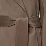 Brown Costa Double Face Cashmere Coat - Joseph