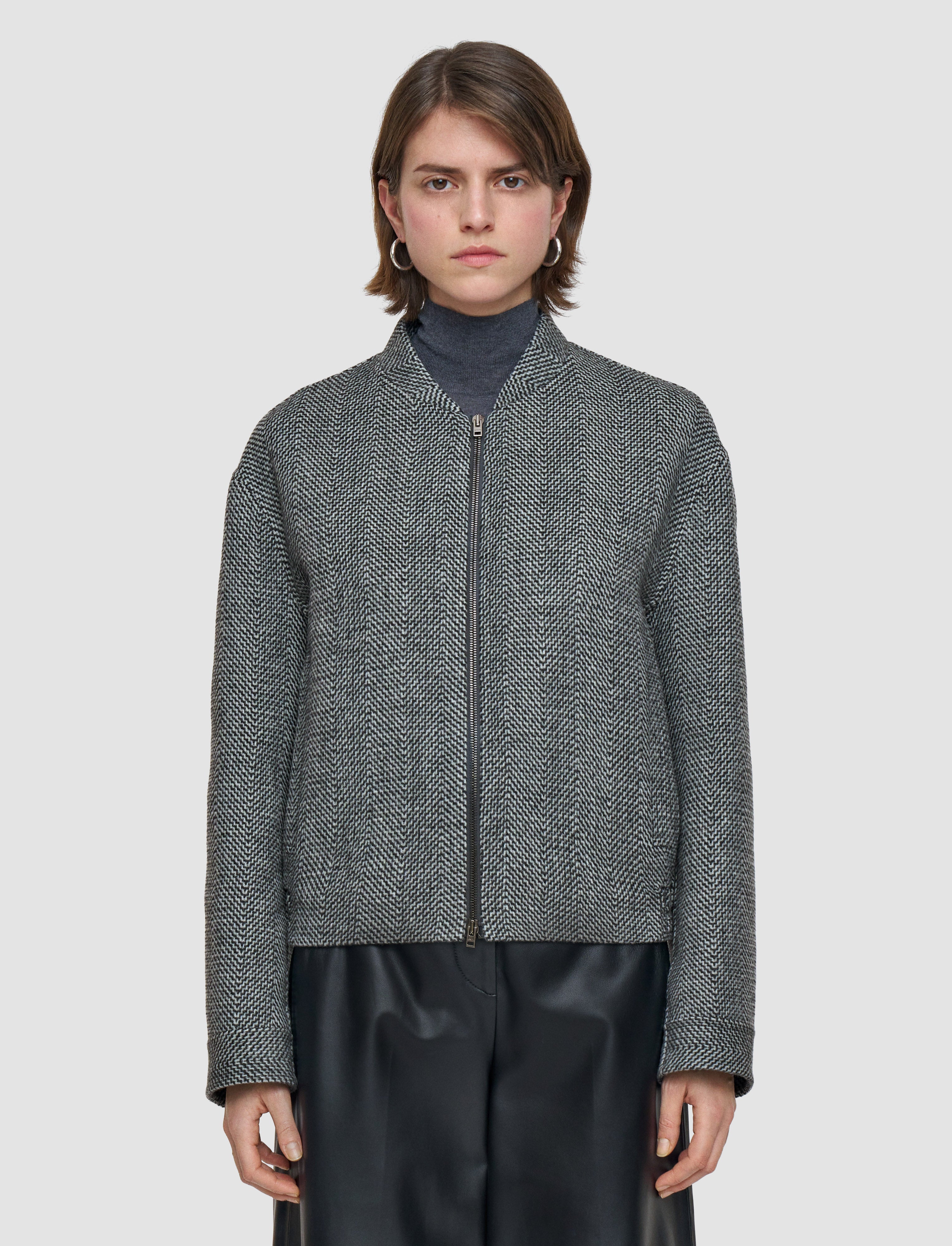 マルチカラー-gustave-linear-double-face-wool-コート-JOSEPH
