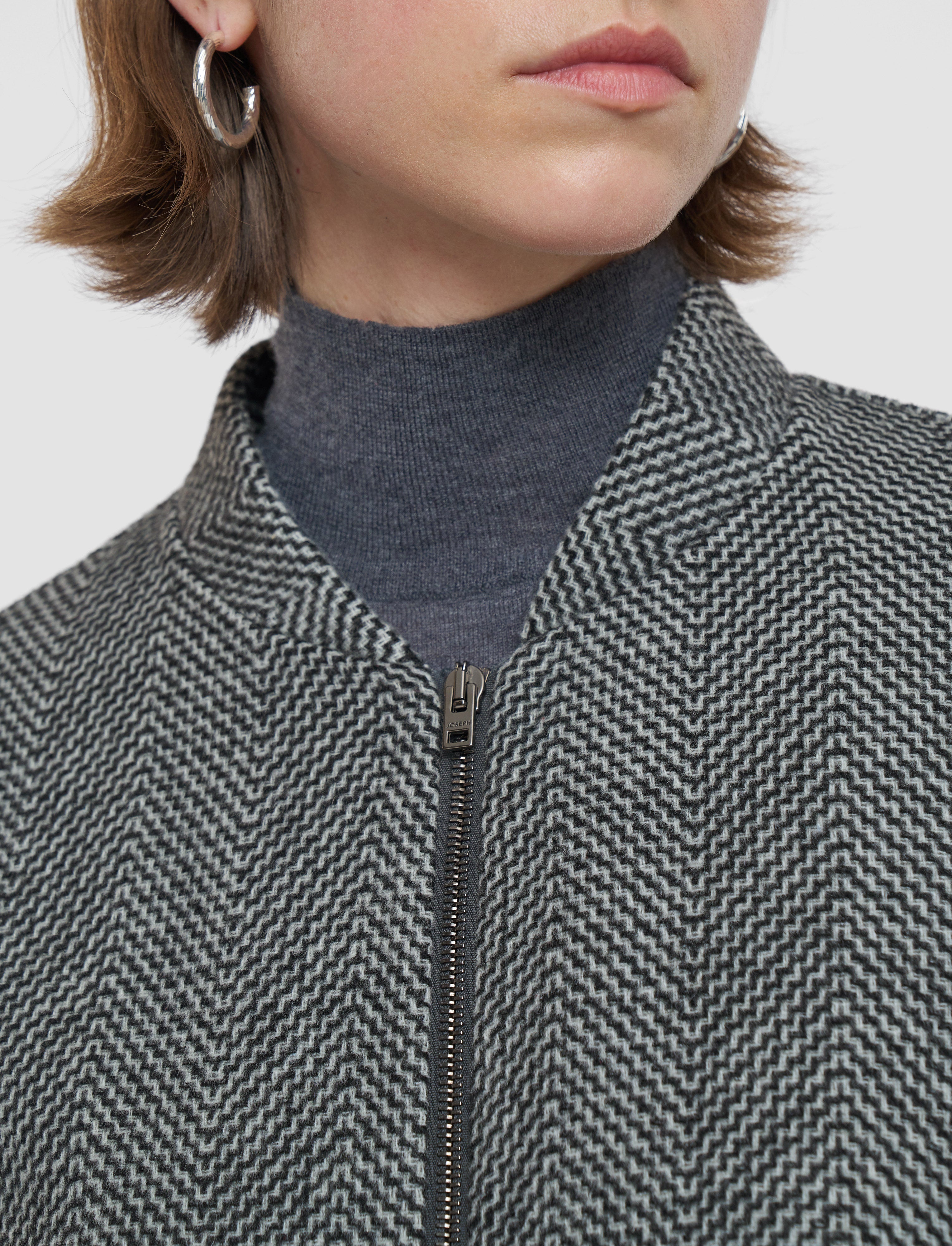 マルチカラー-gustave-linear-double-face-wool-コート-JOSEPH