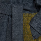Grey Merton Overlay Wool Coat - Joseph