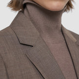 Brown Marty Light Wool Tailoring Jacket - Joseph