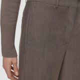 Brown Trina Light Wool Tailoring Trousers - Joseph