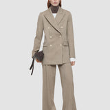 Beige Valery Melange Wool Jacket - Joseph