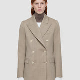 Beige Valery Melange Wool Jacket - Joseph