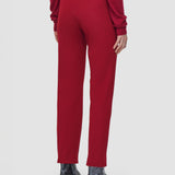 Red Coleman Gabardine Stretch Trousers - Joseph