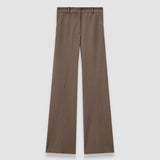 Brown Duke Gabardine Stretch Trousers - Joseph