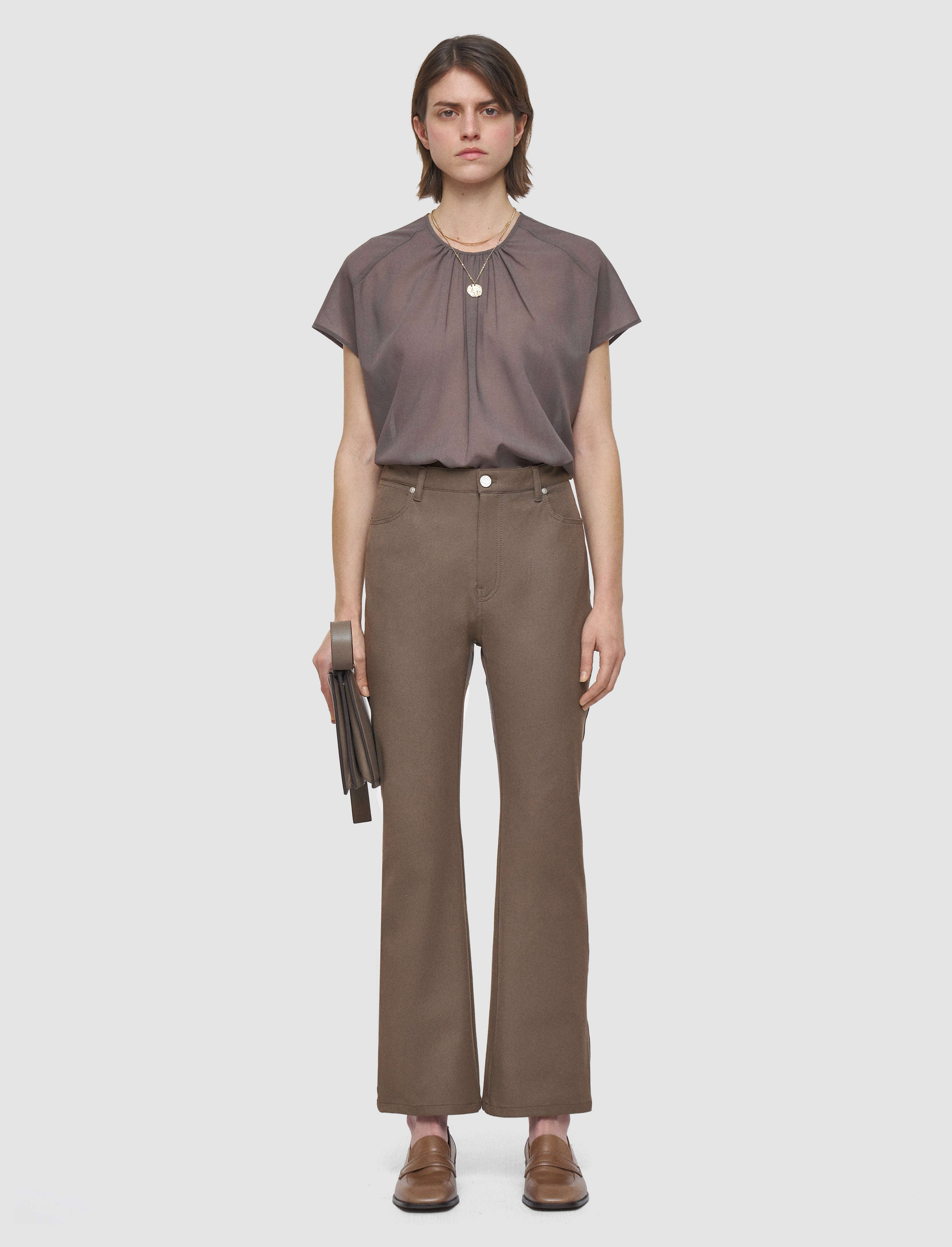 brown-duke-gabardine-stretch-trousers-JOSEPH
