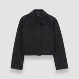 Black Bonnat Comfort Cady Jacket - Joseph