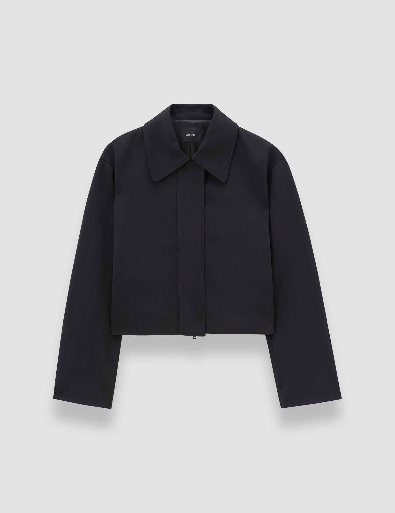 Black Bonnat Comfort Cady Jacket - Joseph