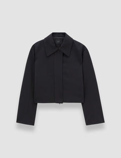Black Bonnat Comfort Cady Jacket - Joseph