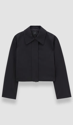 Black Bonnat Comfort Cady Jacket - Joseph