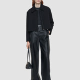 Black Bonnat Comfort Cady Jacket - Joseph