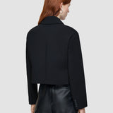Black Bonnat Comfort Cady Jacket - Joseph