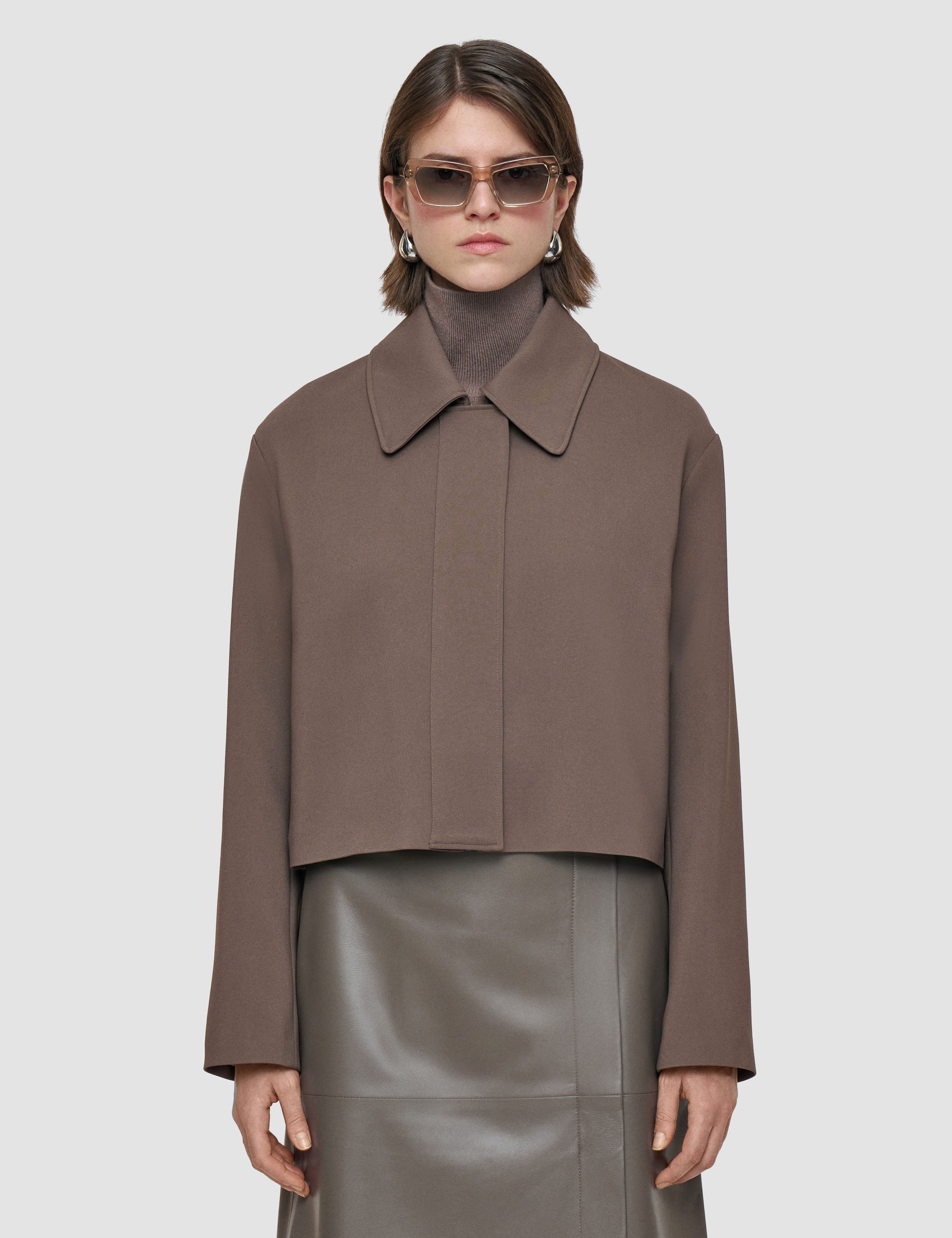 Brown Bonnat Comfort Cady Jacket - Joseph