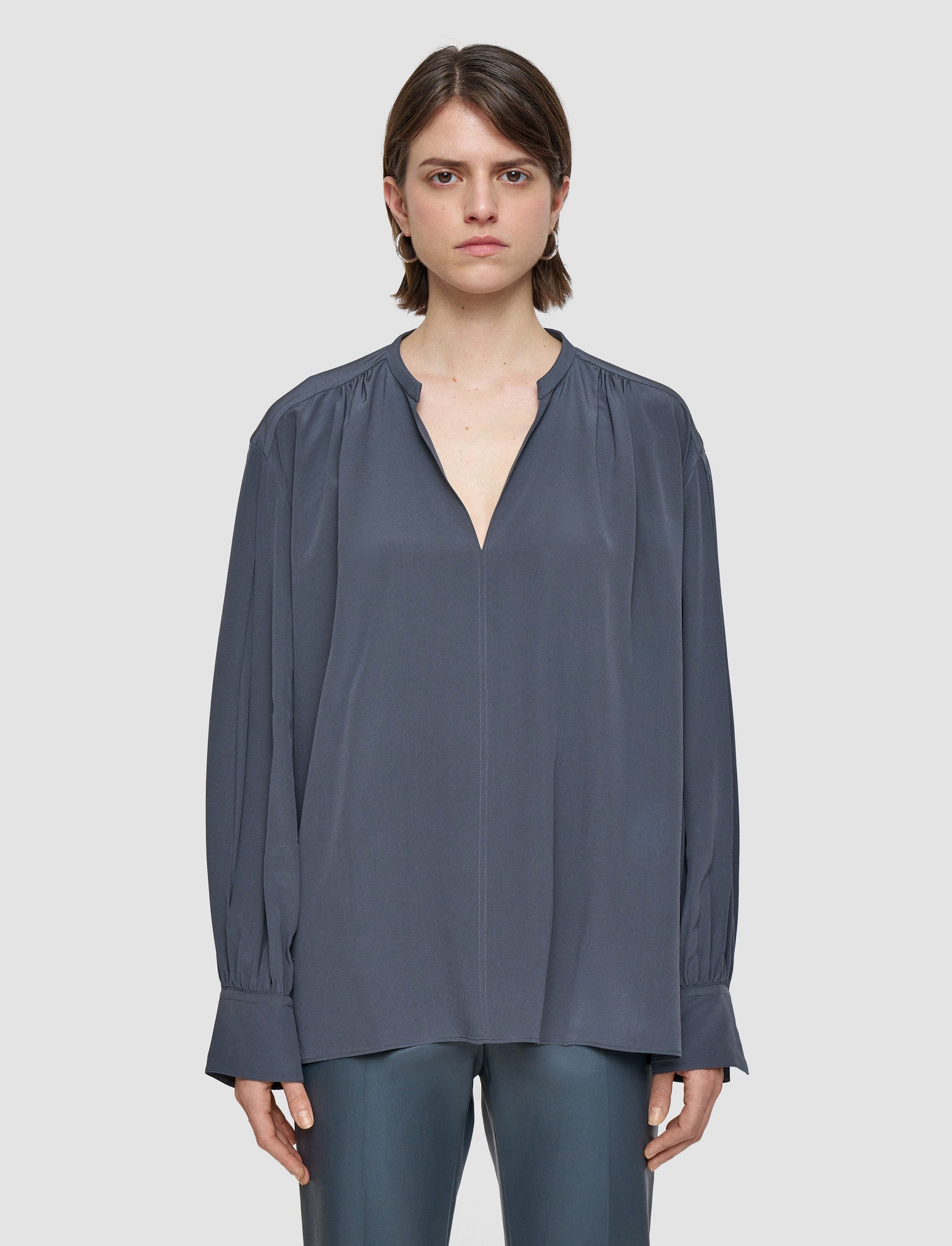 Blondel Crepe de Chine Silk Blouse main image 1