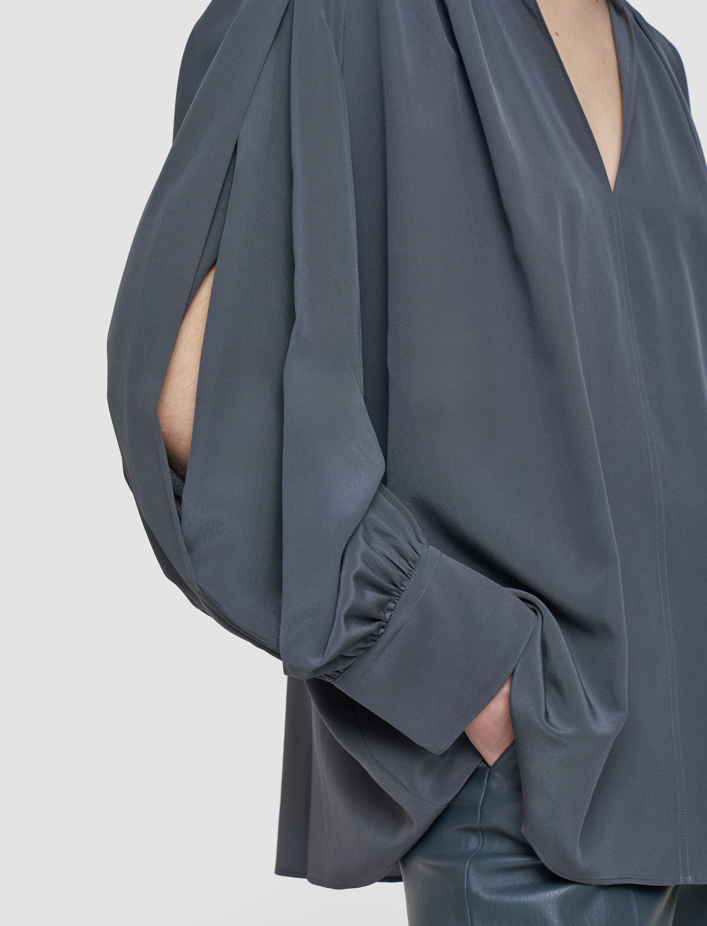 Blondel Crepe de Chine Silk Blouse main image 0