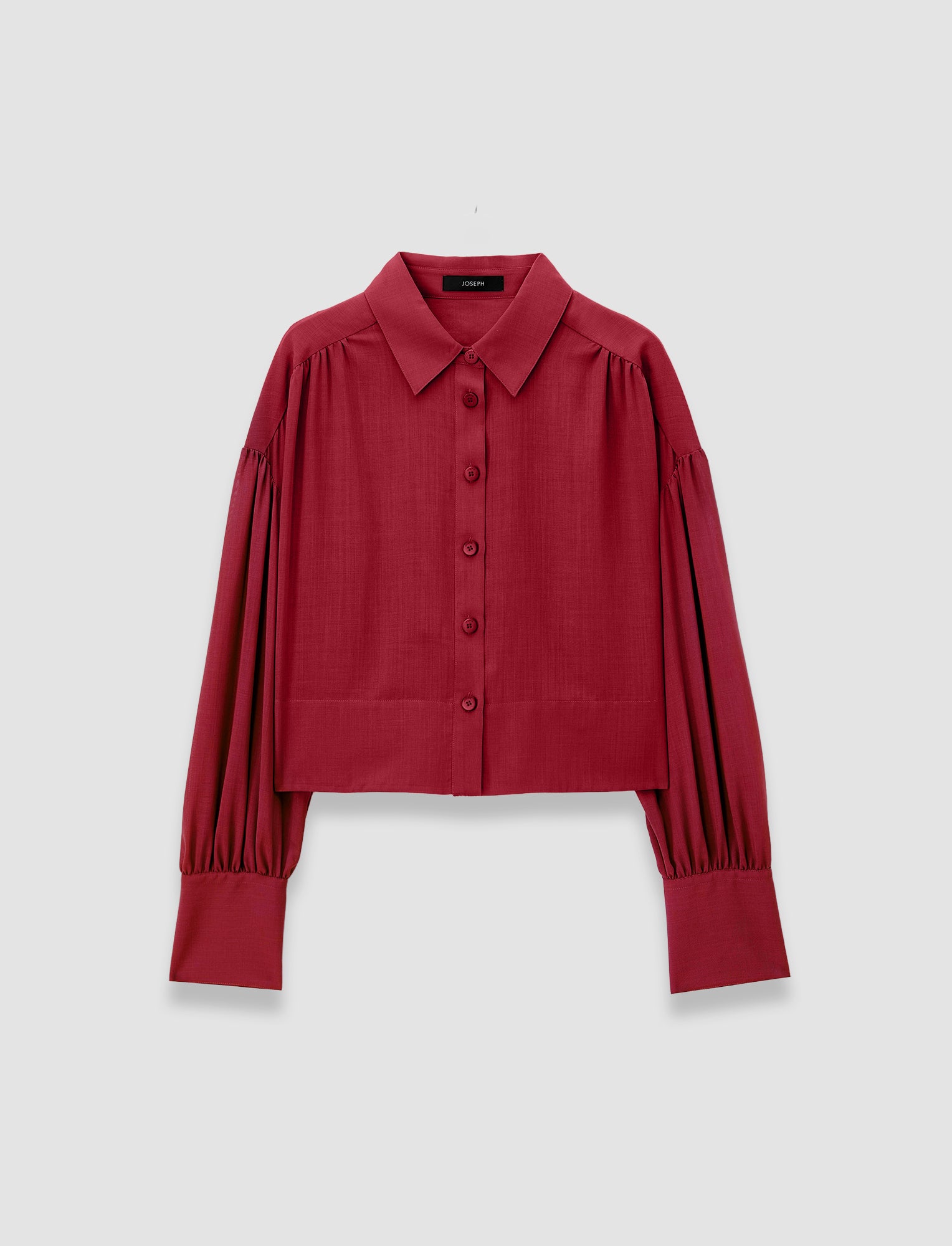 red-anais-sheer-fine-wool-blouse-JOSEPH