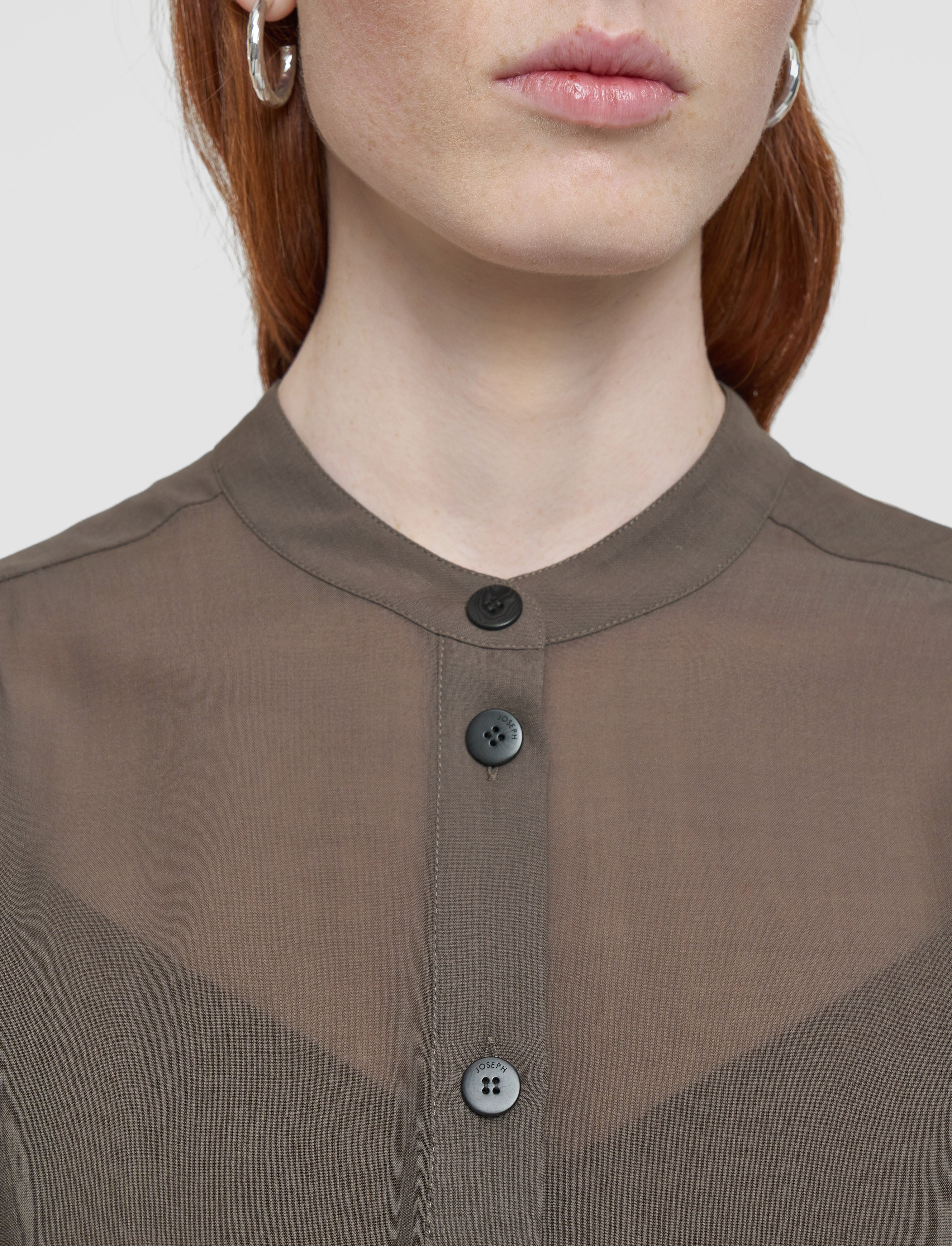 marron-robe-emma-en-voile-de-laine-fine-JOSEPH