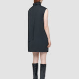 Black Sandy Light Crepe Dress - Joseph