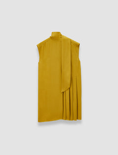 Green Sandy Light Crepe Dress - Joseph
