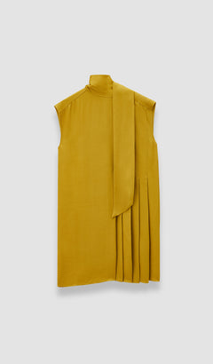 Green Sandy Light Crepe Dress - Joseph