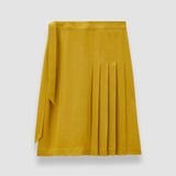 Green Jeanne Light Crepe Skirt - Joseph