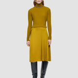 Green Jeanne Light Crepe Skirt - Joseph