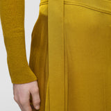 Green Jeanne Light Crepe Skirt - Joseph