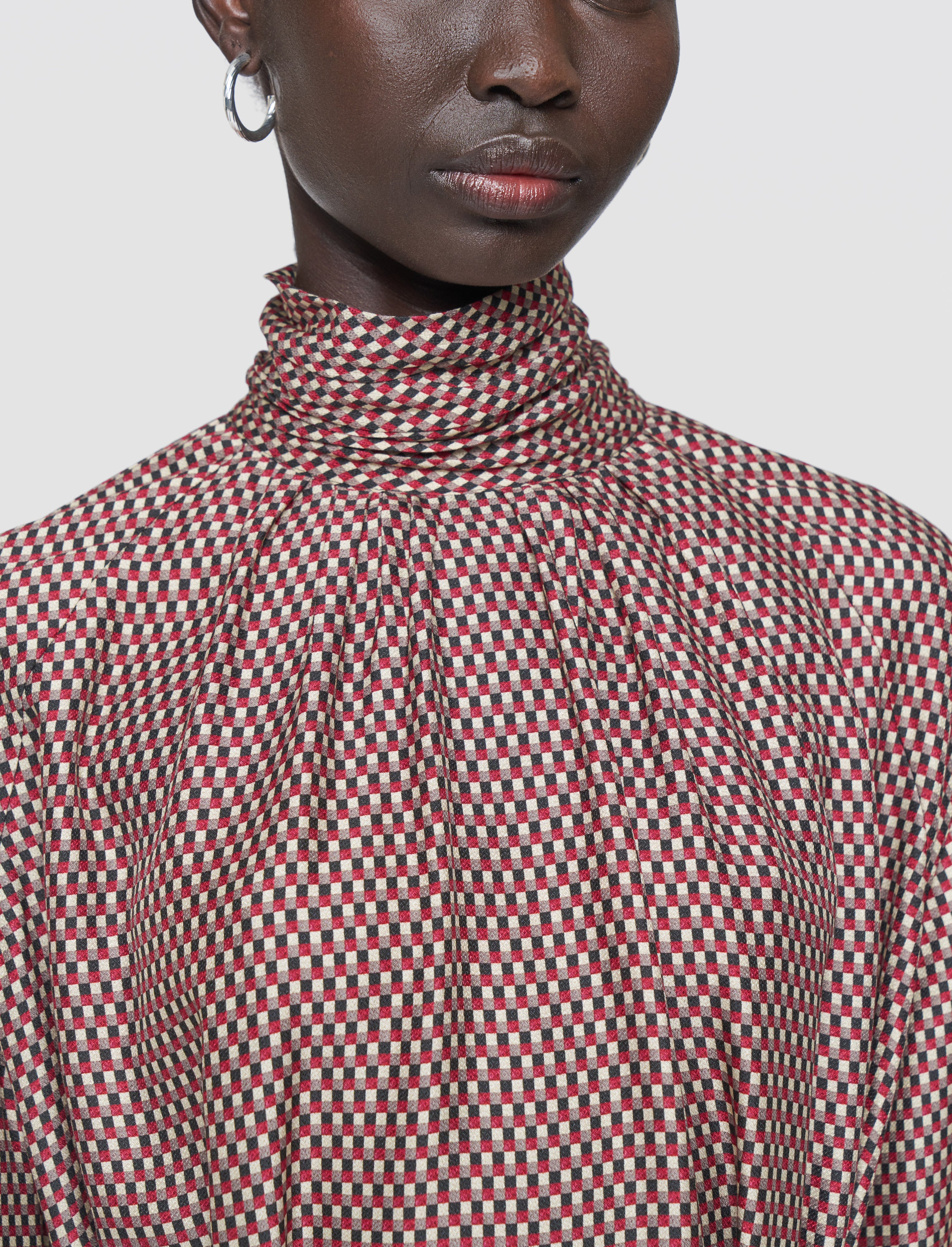 multicolour-agata-printed-silk-blend-dress-JOSEPH