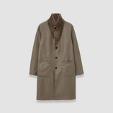 Brown Britanny Reversible Soft Shearling Coat - Joseph