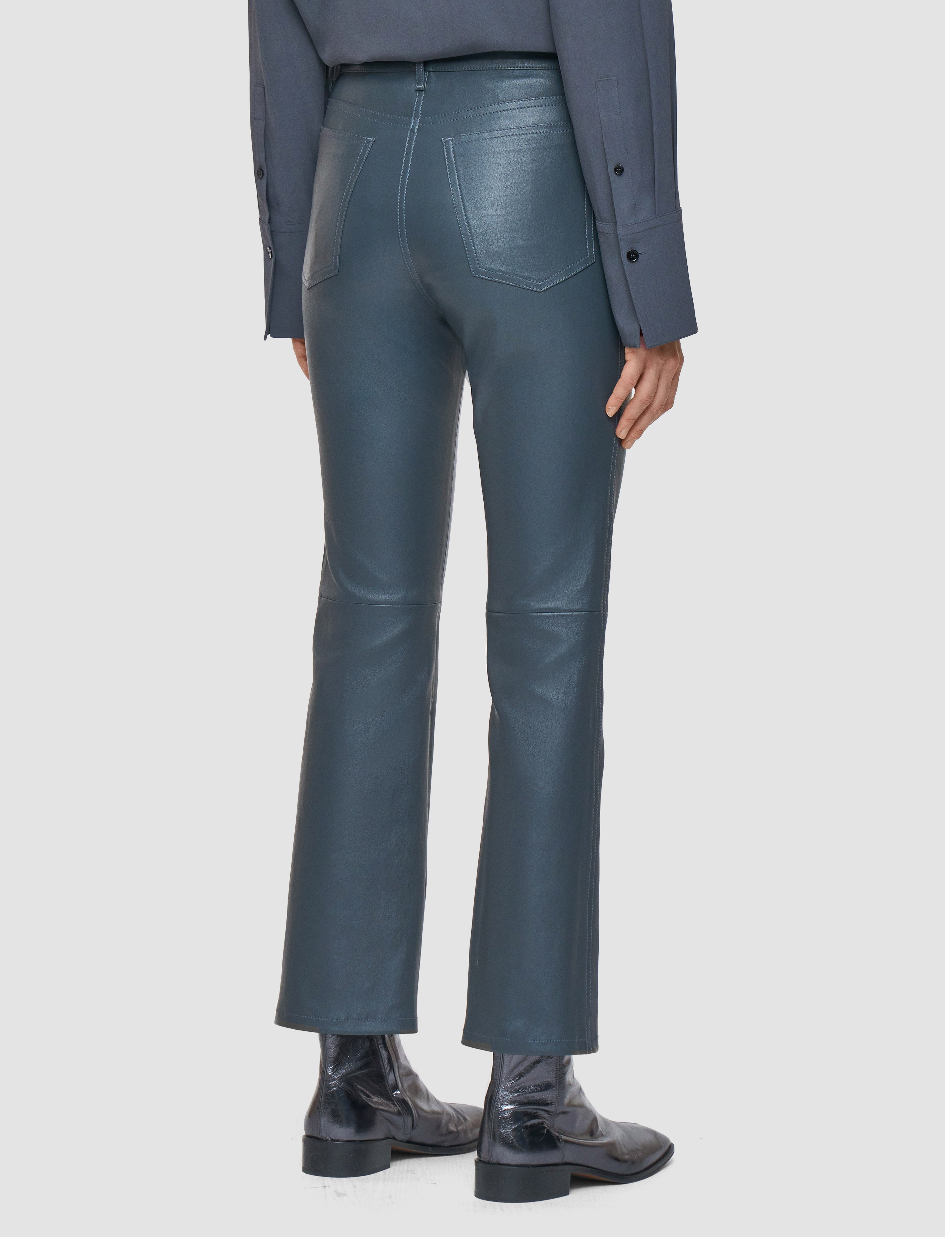 gris-pantalon-duke-en-cuir-stretch-JOSEPH