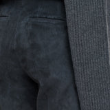 Grey Coleman Suede Stretch Trousers - Joseph