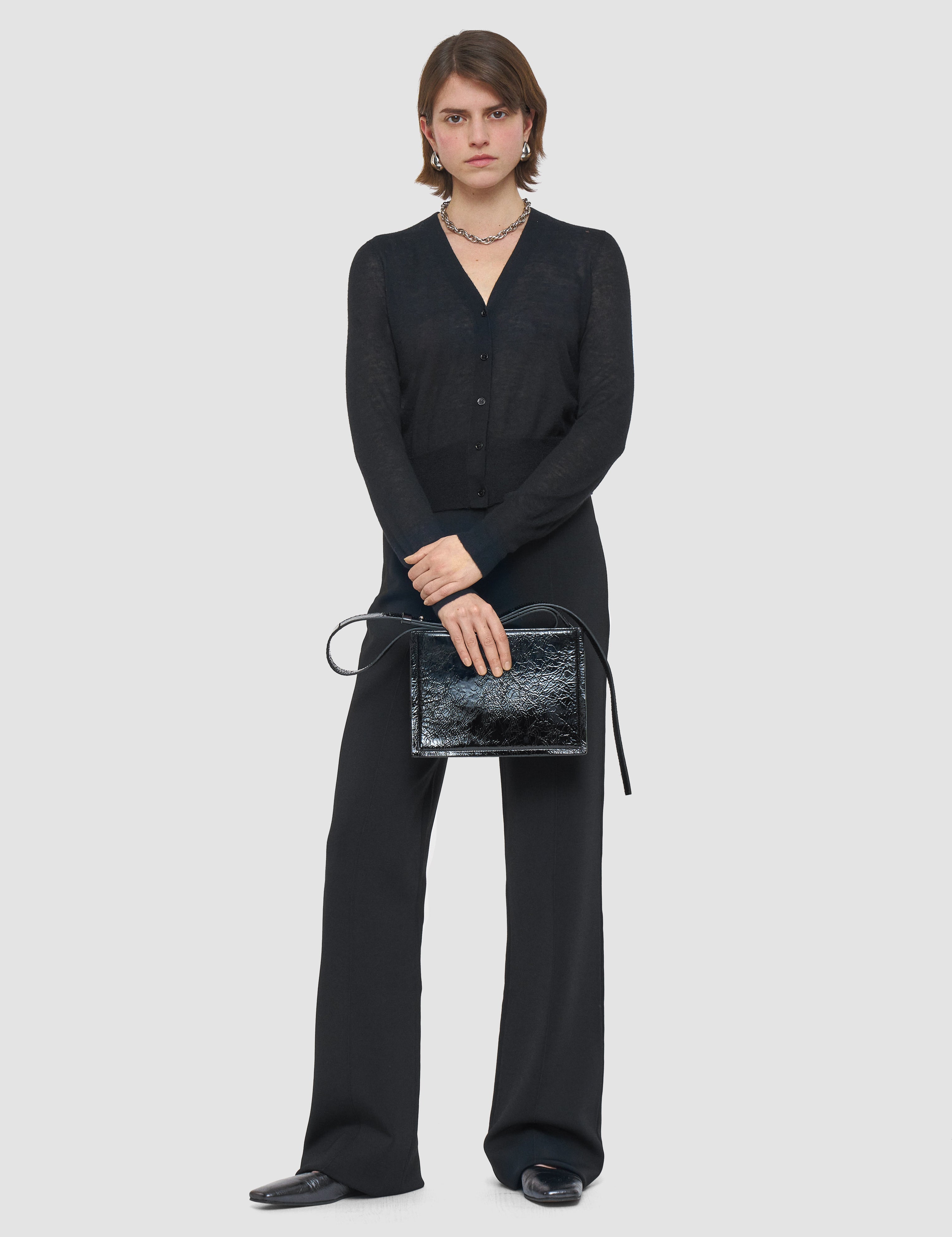 Black Cashair Cardigan - Joseph