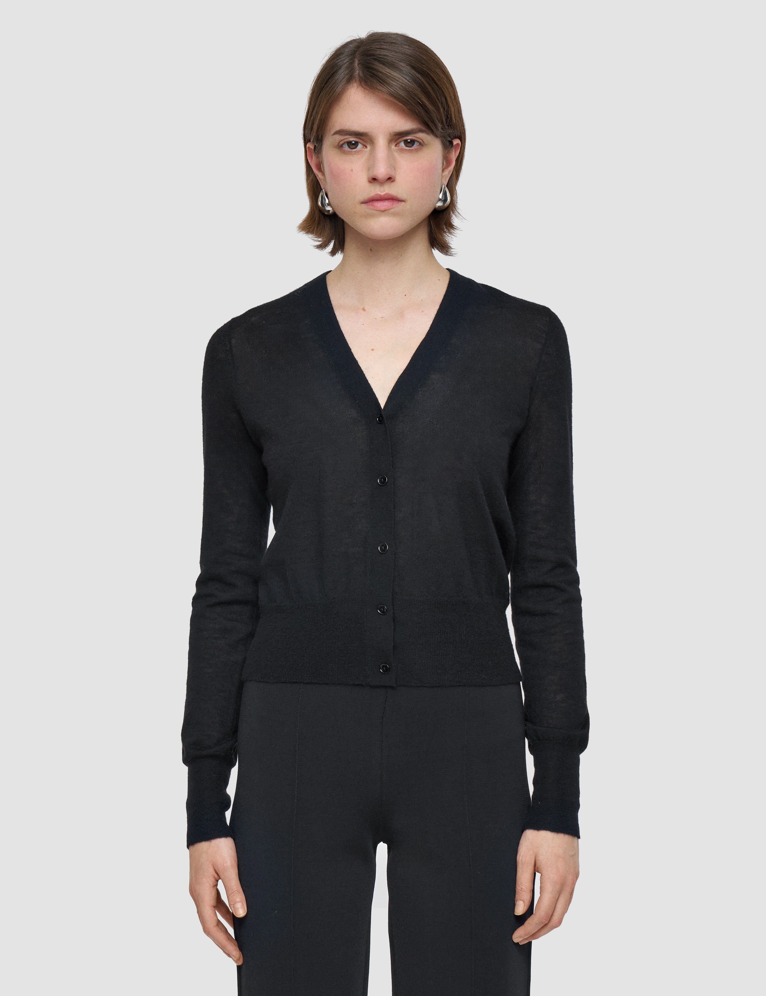 Black Cashair Cardigan - Joseph