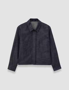 Blue Satia Sartorial Denim Shirt - Joseph