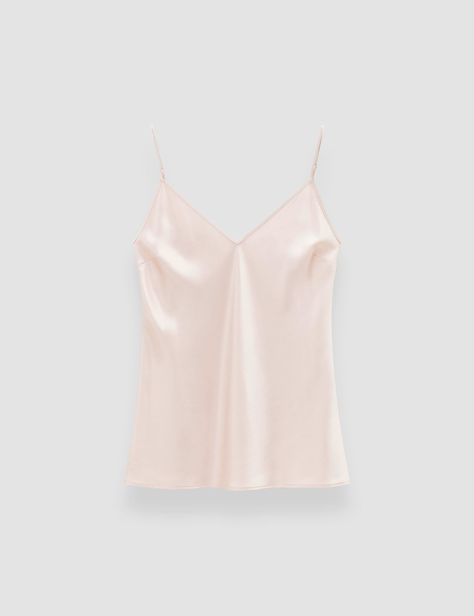 Pink Clea Silk Satin Camisole - Joseph
