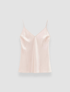 Pink Clea Silk Satin Camisole - Joseph