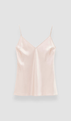 Pink Clea Silk Satin Camisole - Joseph