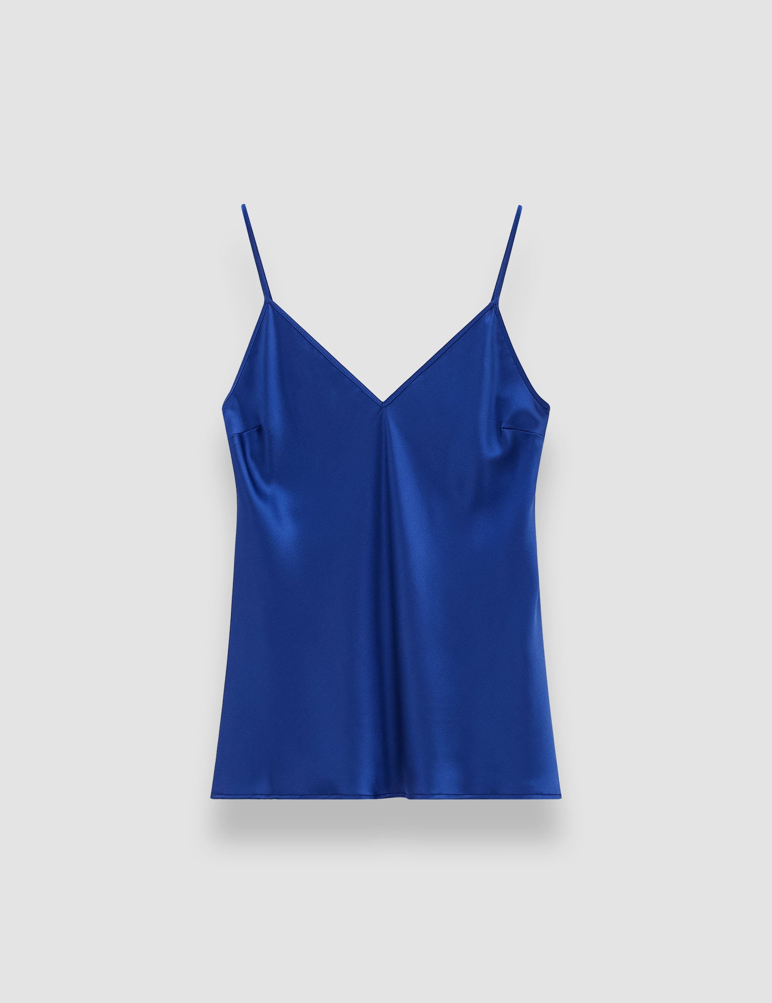 Blue Clea Silk Satin Camisole - Joseph