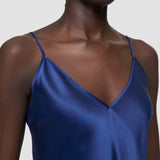 Blue Clea Silk Satin Camisole - Joseph