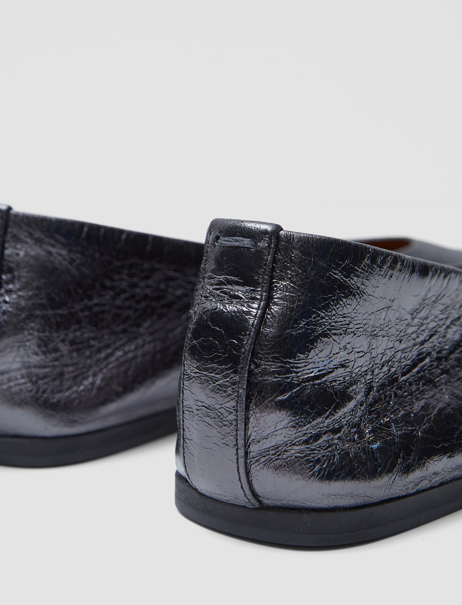 silver-metallic-leather-ballerinas-JOSEPH