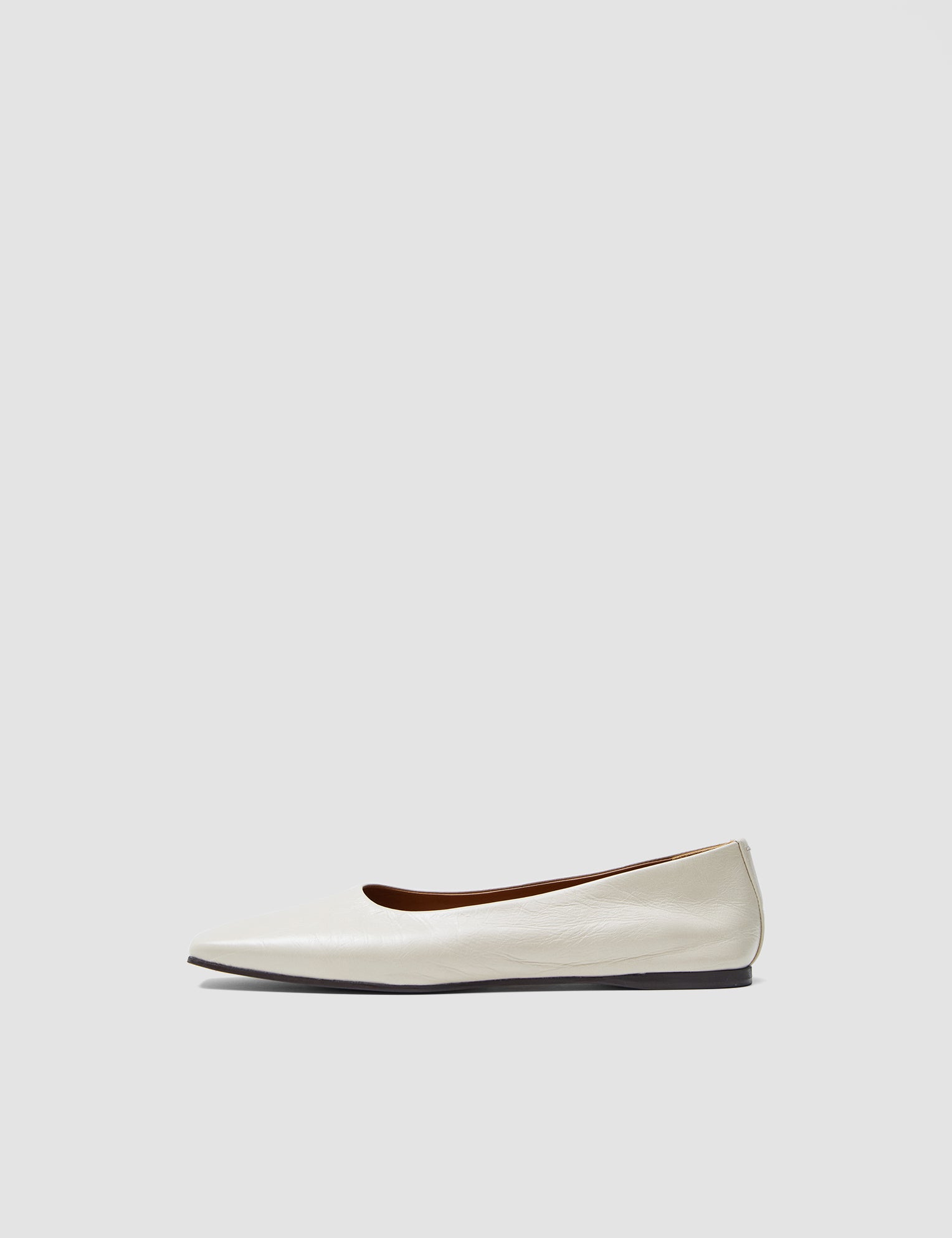 Beige Patent Leather Ballerinas - Joseph