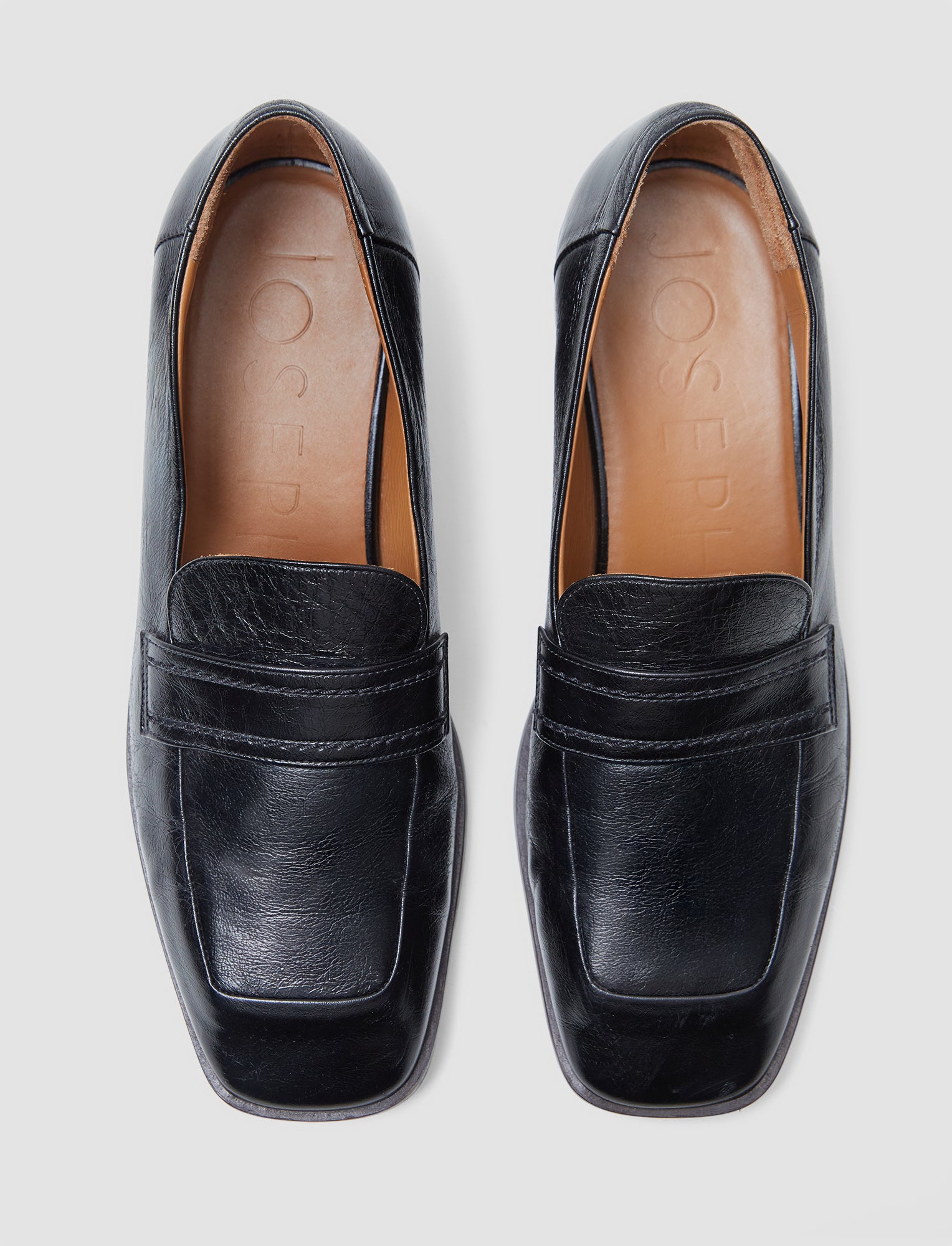 black-leather-penny-loafers-JOSEPH
