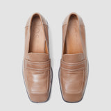 Brown Leather Penny Loafers - Joseph