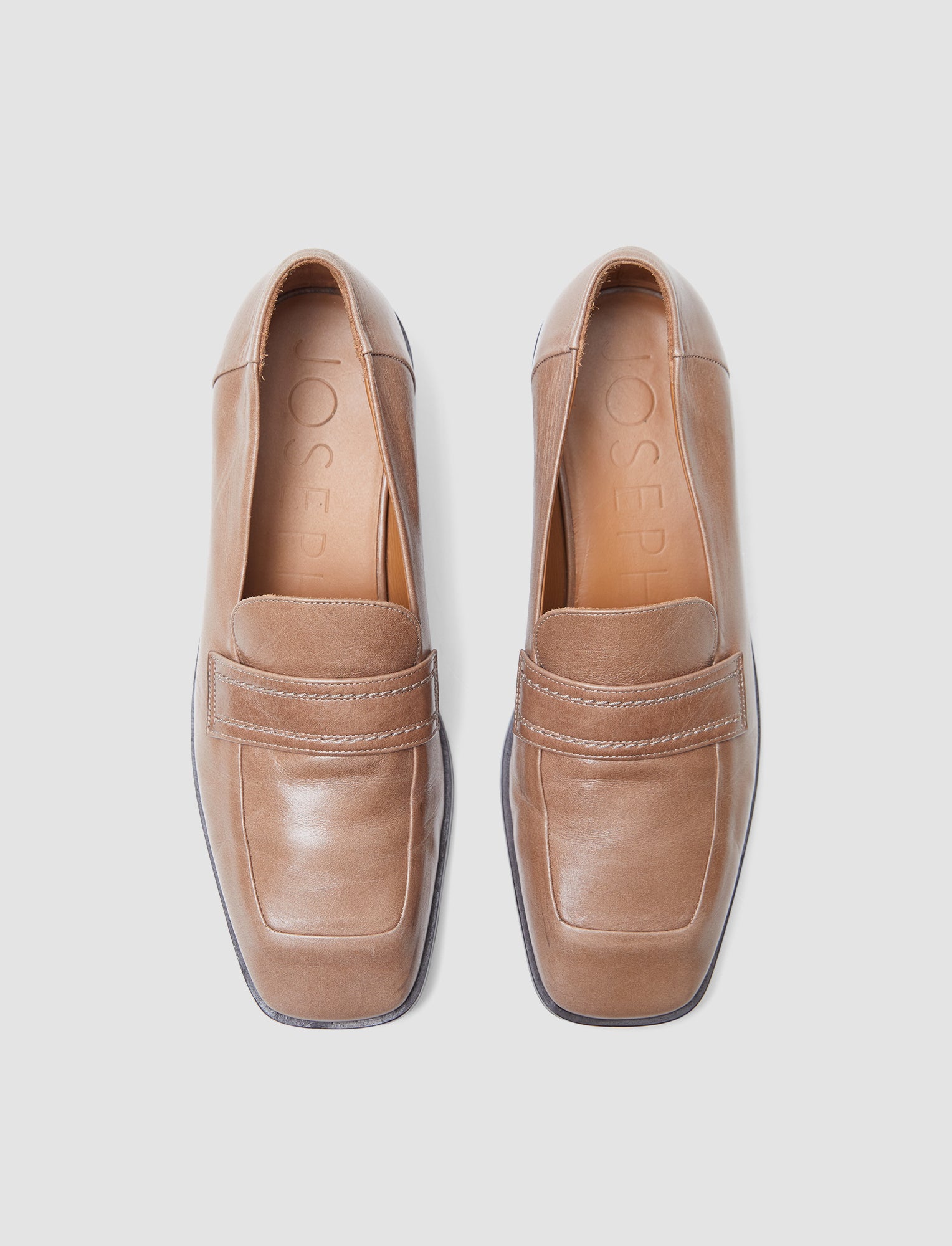 brown-leather-penny-loafers-JOSEPH
