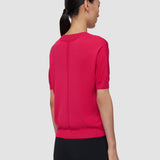 Pink Jana Silk Knit Top - Joseph