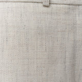 Grey Arven Textured Cotton Linen Trousers - Joseph